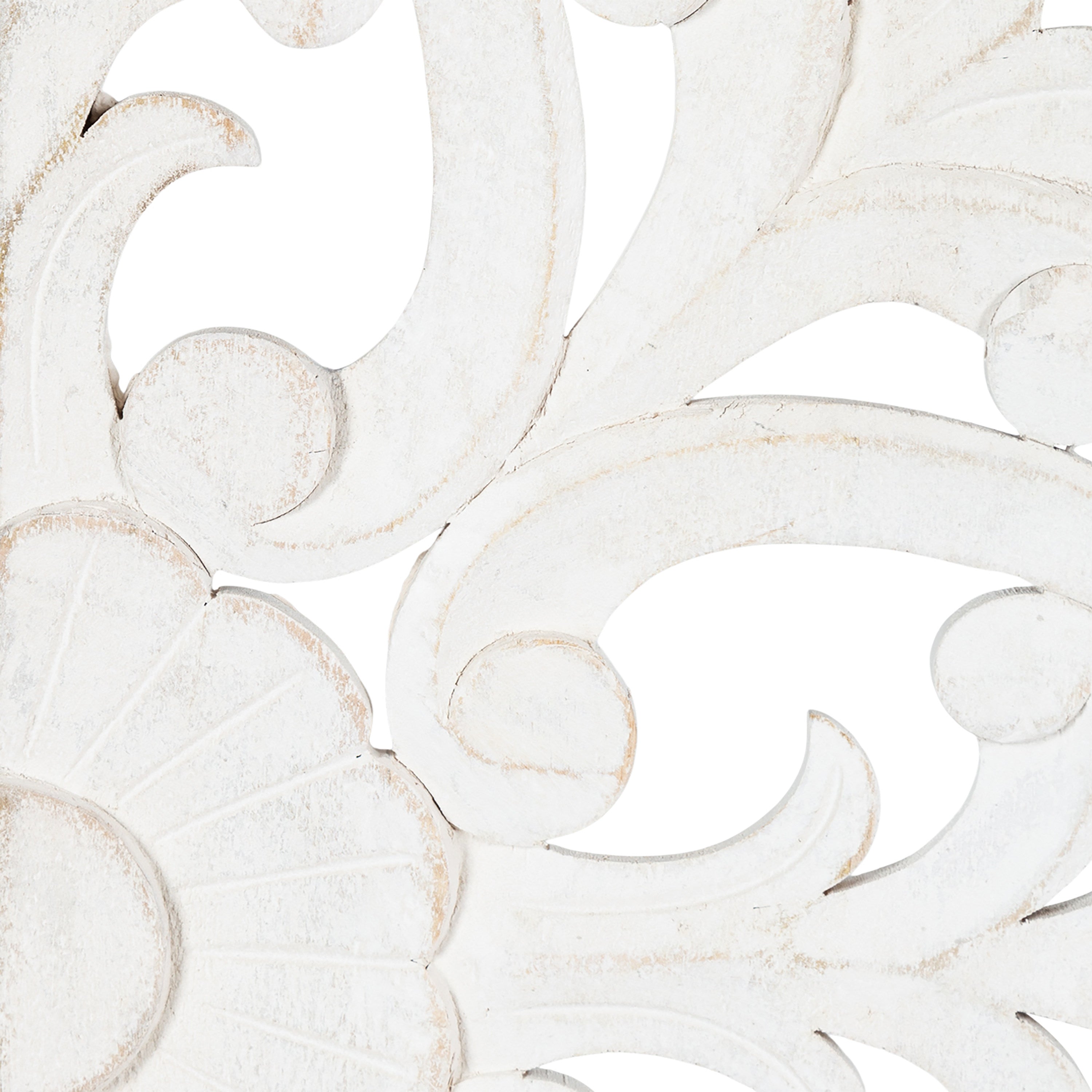 Saanvi Carved Wood Wall Art Set