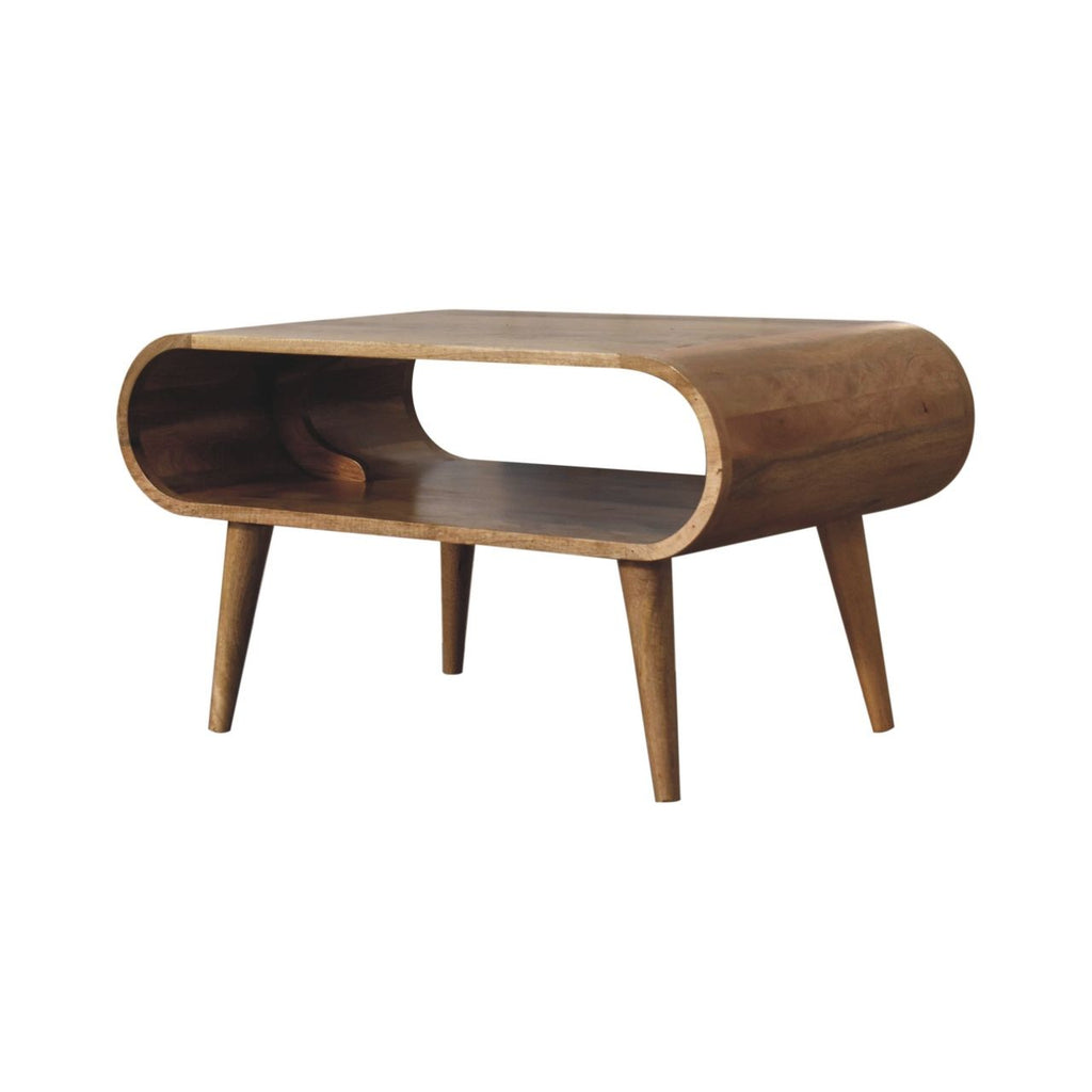 Open Mango Wood Coffee Table