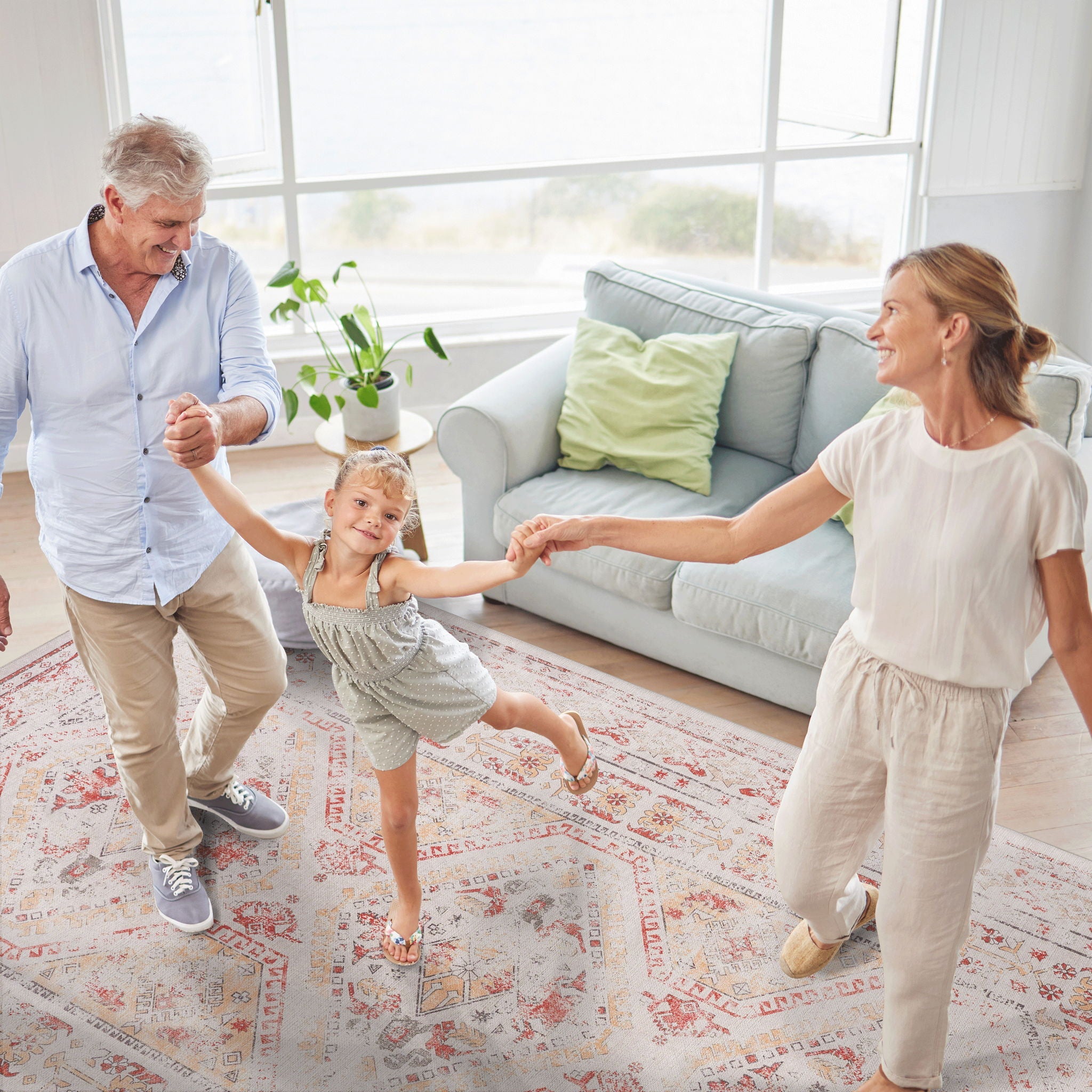 Maval Washable Area Rug