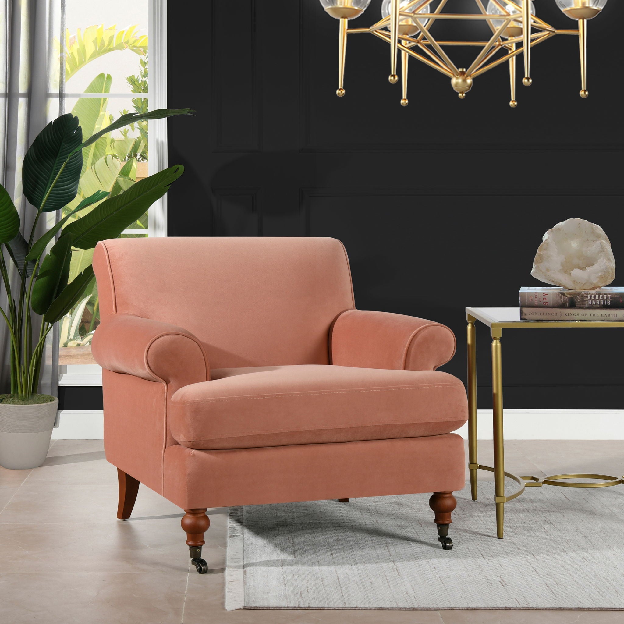 Alana Lawson Accent Chair with Casters
