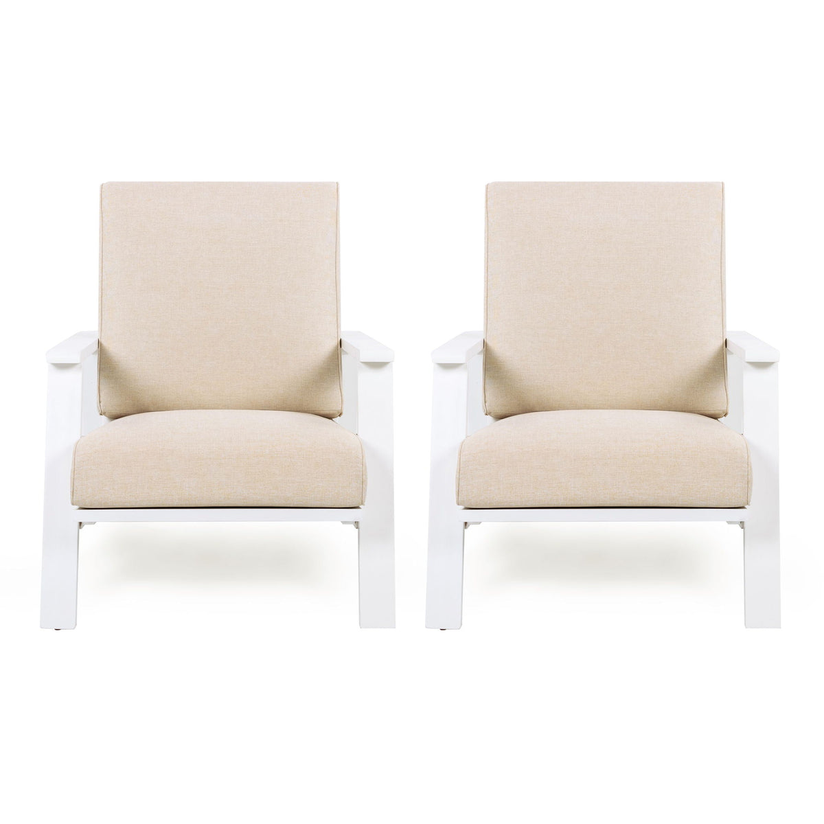 Outdoor Patio Lounge Chair Set of 2