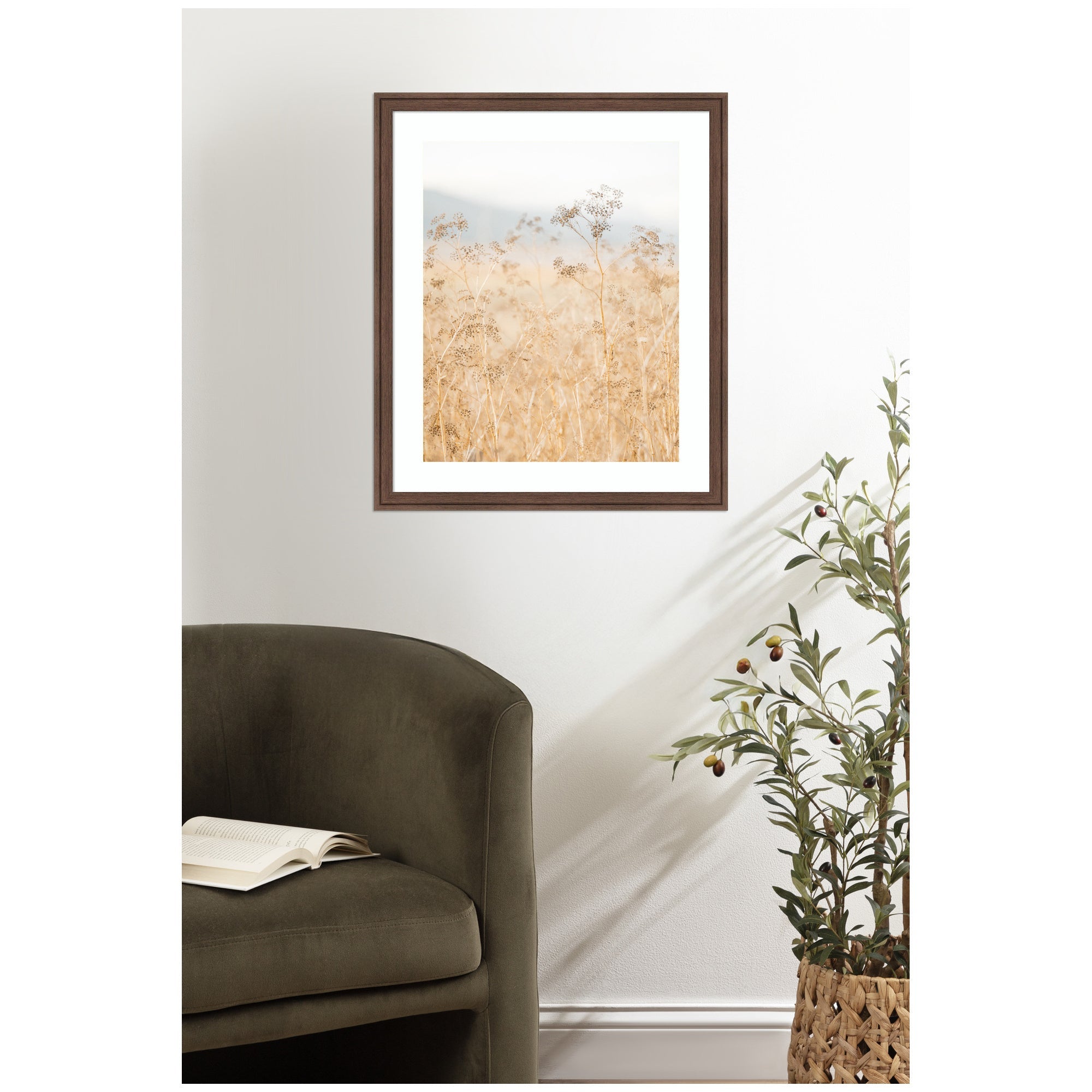Framed Art Wild Fennel by Crystal Lynn Collins
