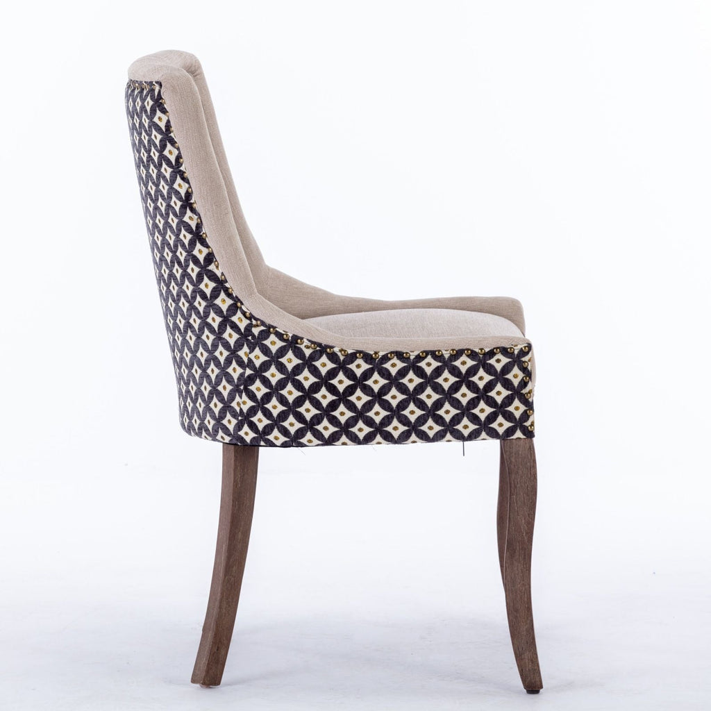Ultra Upholstered Dining Chairs — Set of 2, Color Options