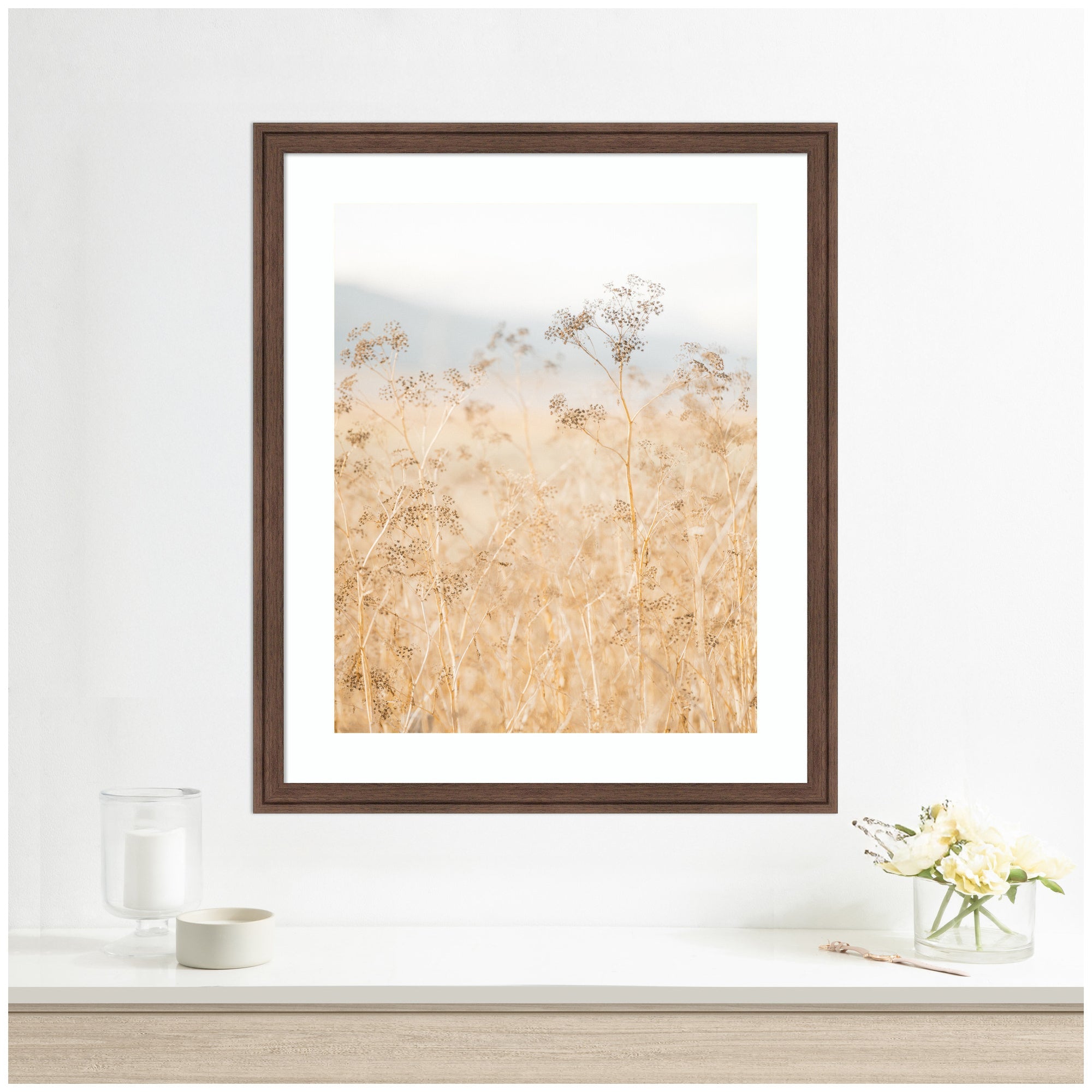 Framed Art Wild Fennel by Crystal Lynn Collins