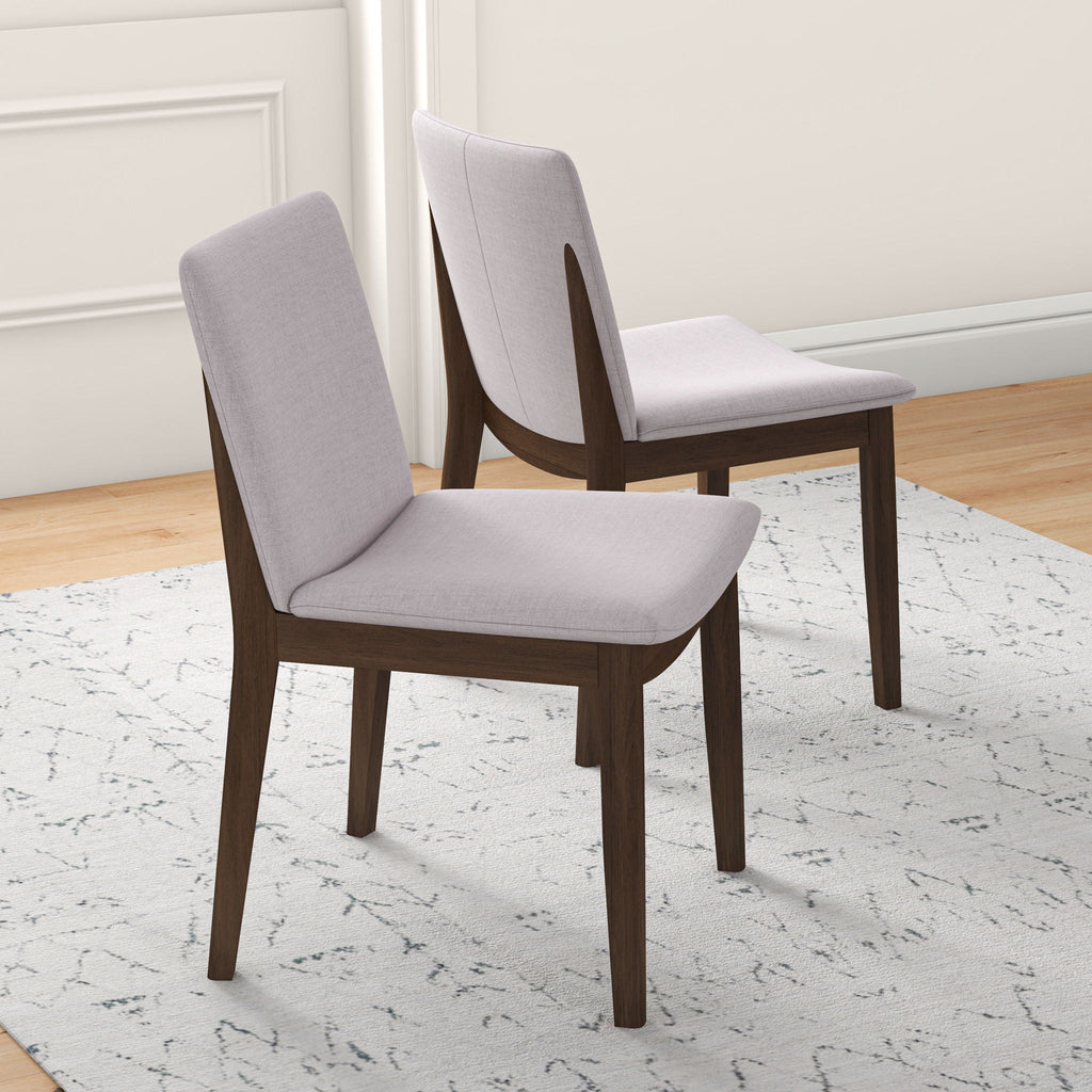 Laura Curved-Back Dining Chairs - Set of 2