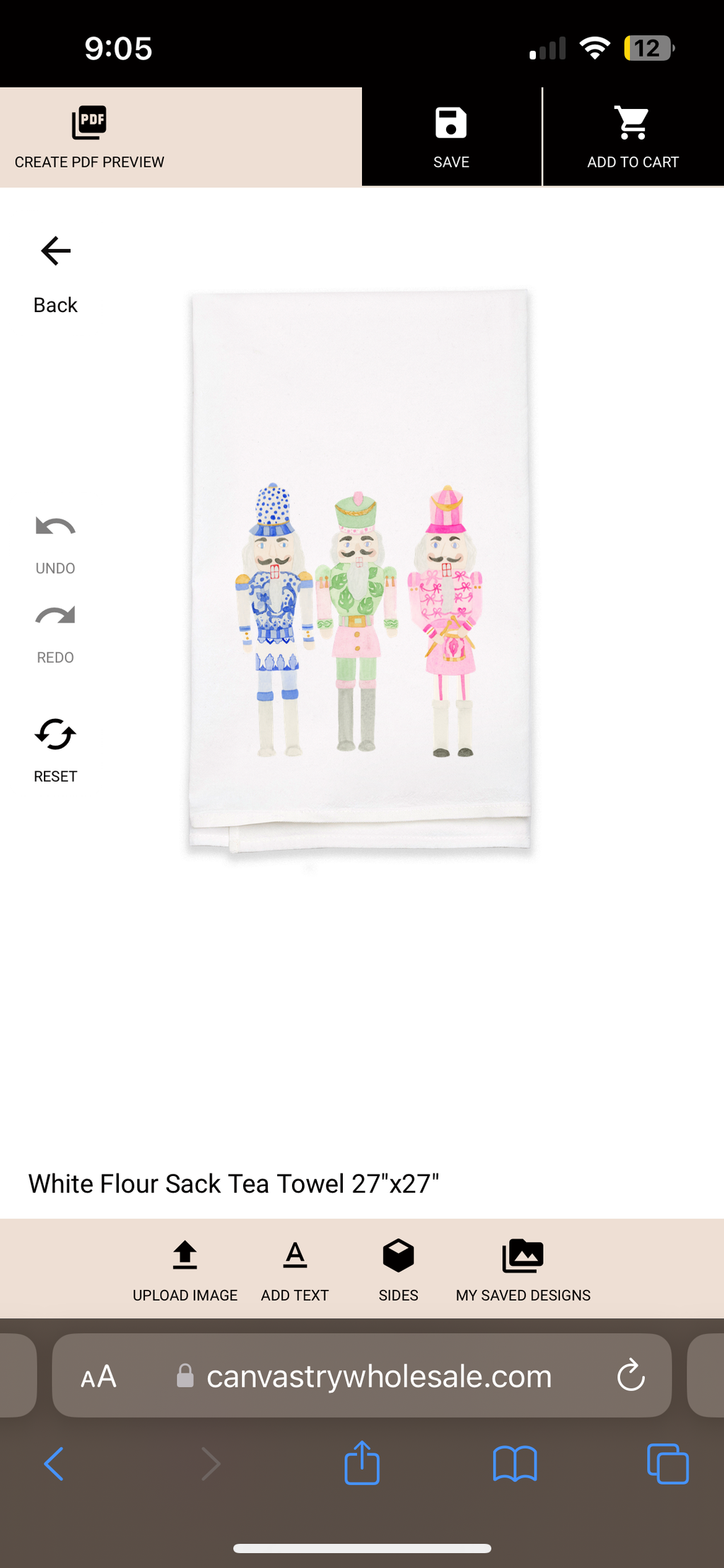 Holiday Tea Towels