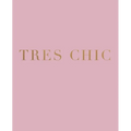 Tres Chic: A decorative book for interior design styling - Ideal for small spaces - coffee tables, bookshelves and desks - Stack - Paperback