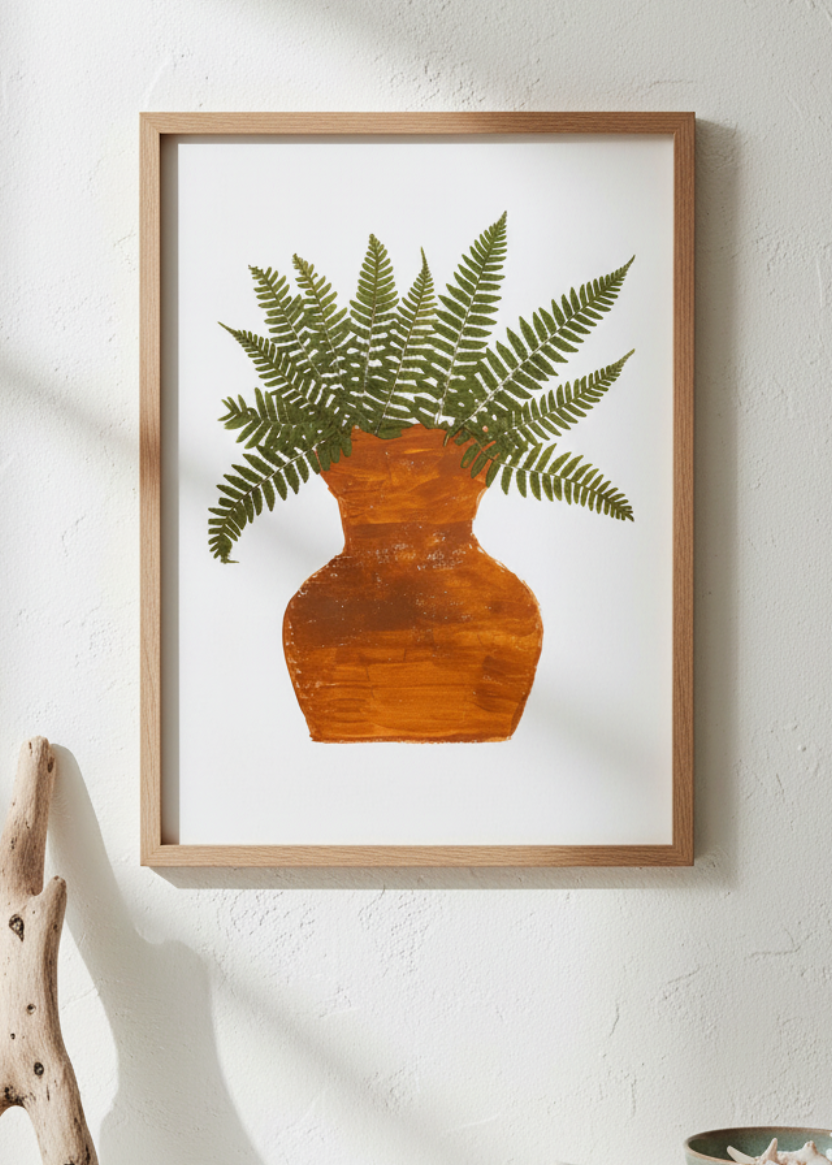 Potted Fern Prints