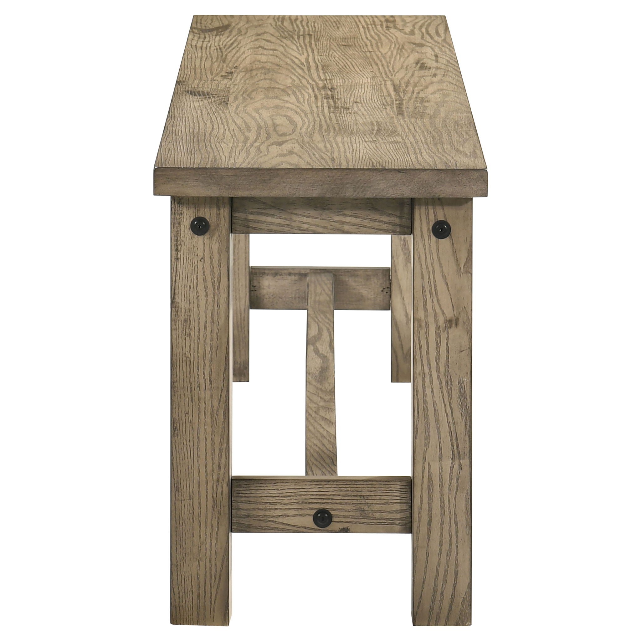Cardova 51-inch Solid Wood Dining Bench Vineyard Oak