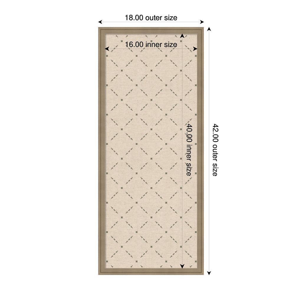 Pinboard Green Lattice Print