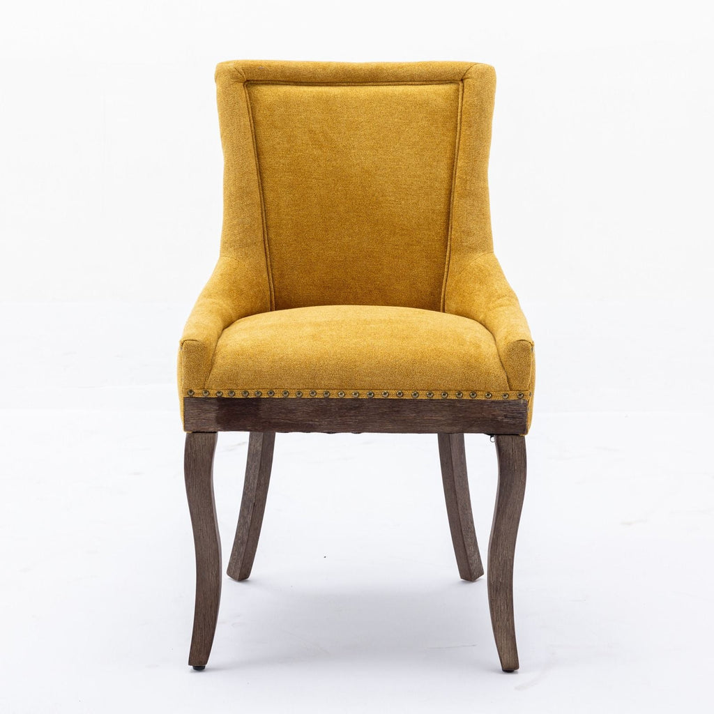 Ultra Upholstered Dining Chairs — Set of 2, Color Options