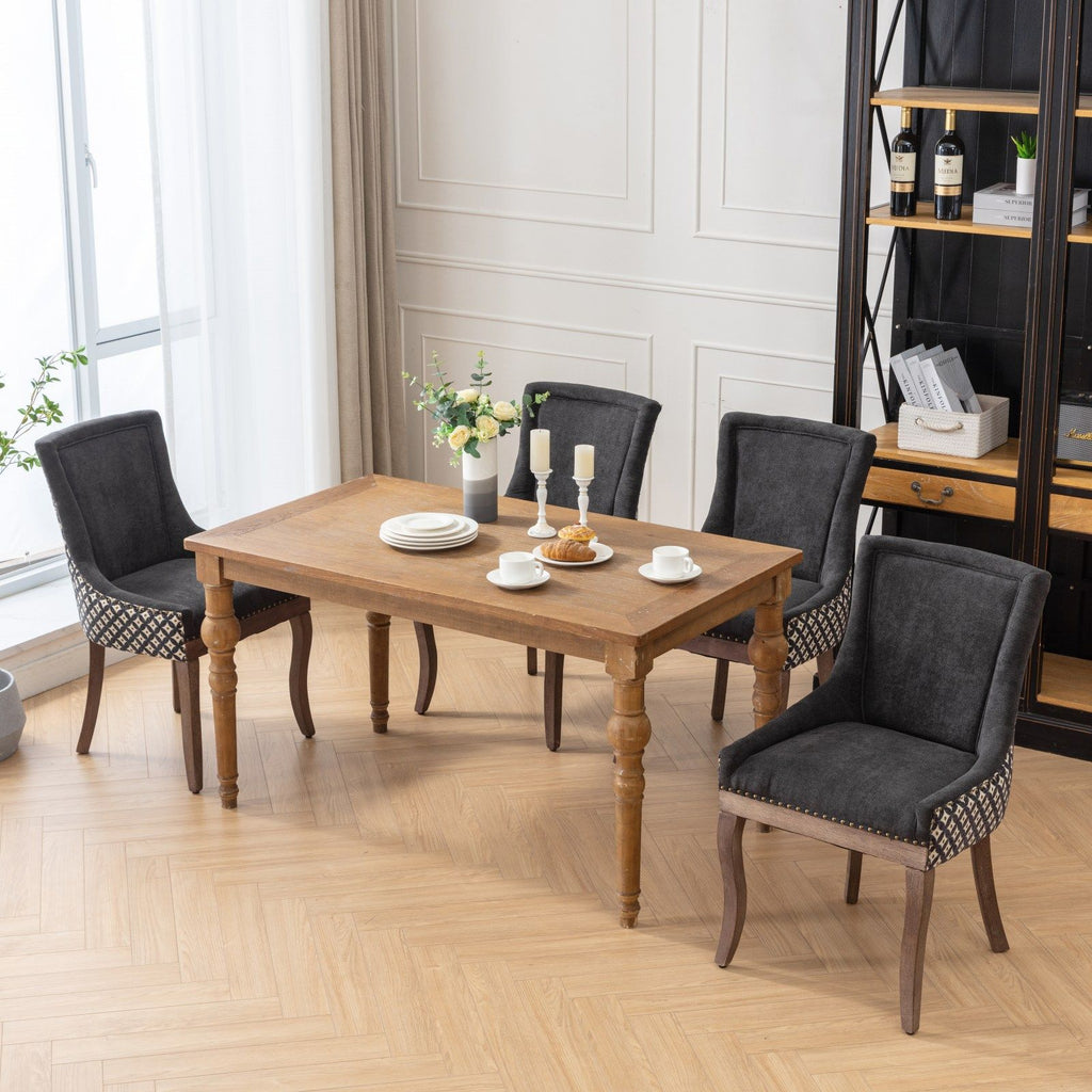 Ultra Upholstered Dining Chairs — Set of 2, Color Options