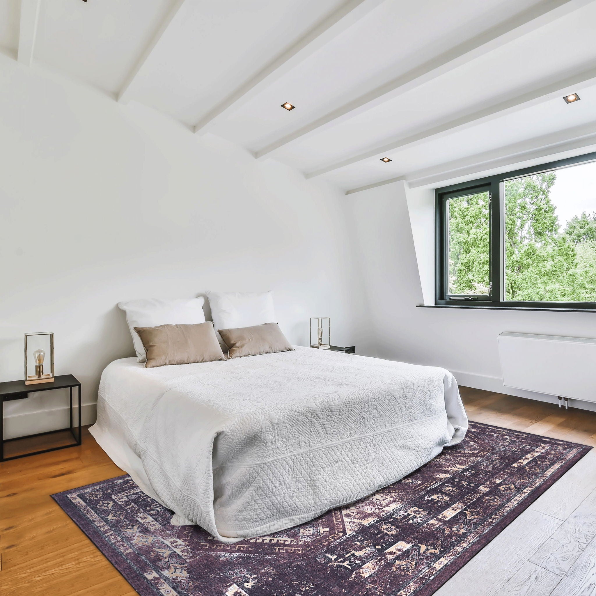 Maval Washable Area Rug