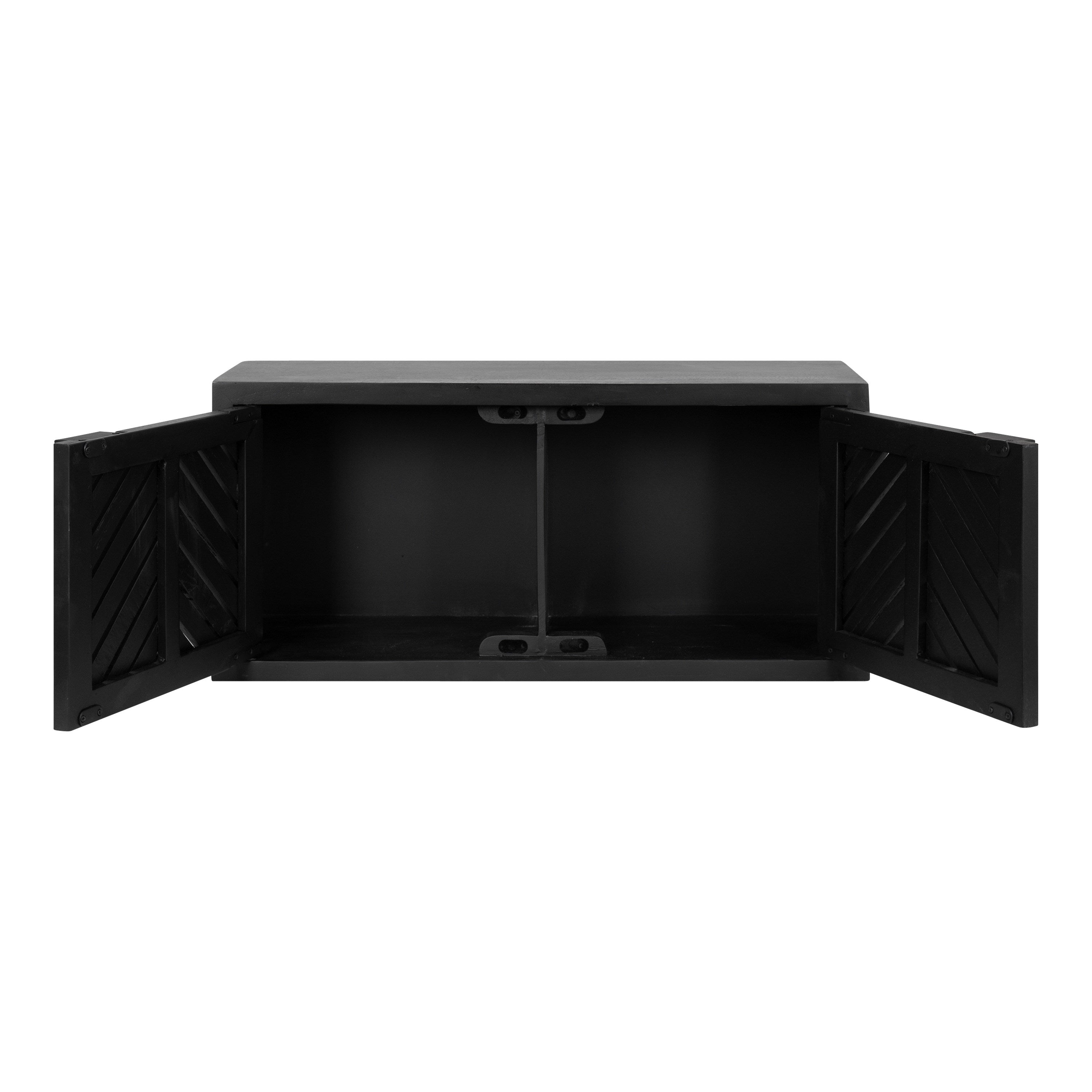 Mezzeta Decorative Wood Wall Cabinet