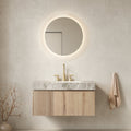 MURI 36" Bathroom Vanity & Sink, Floating Plywood Storage Cabinet with Drawer & Door