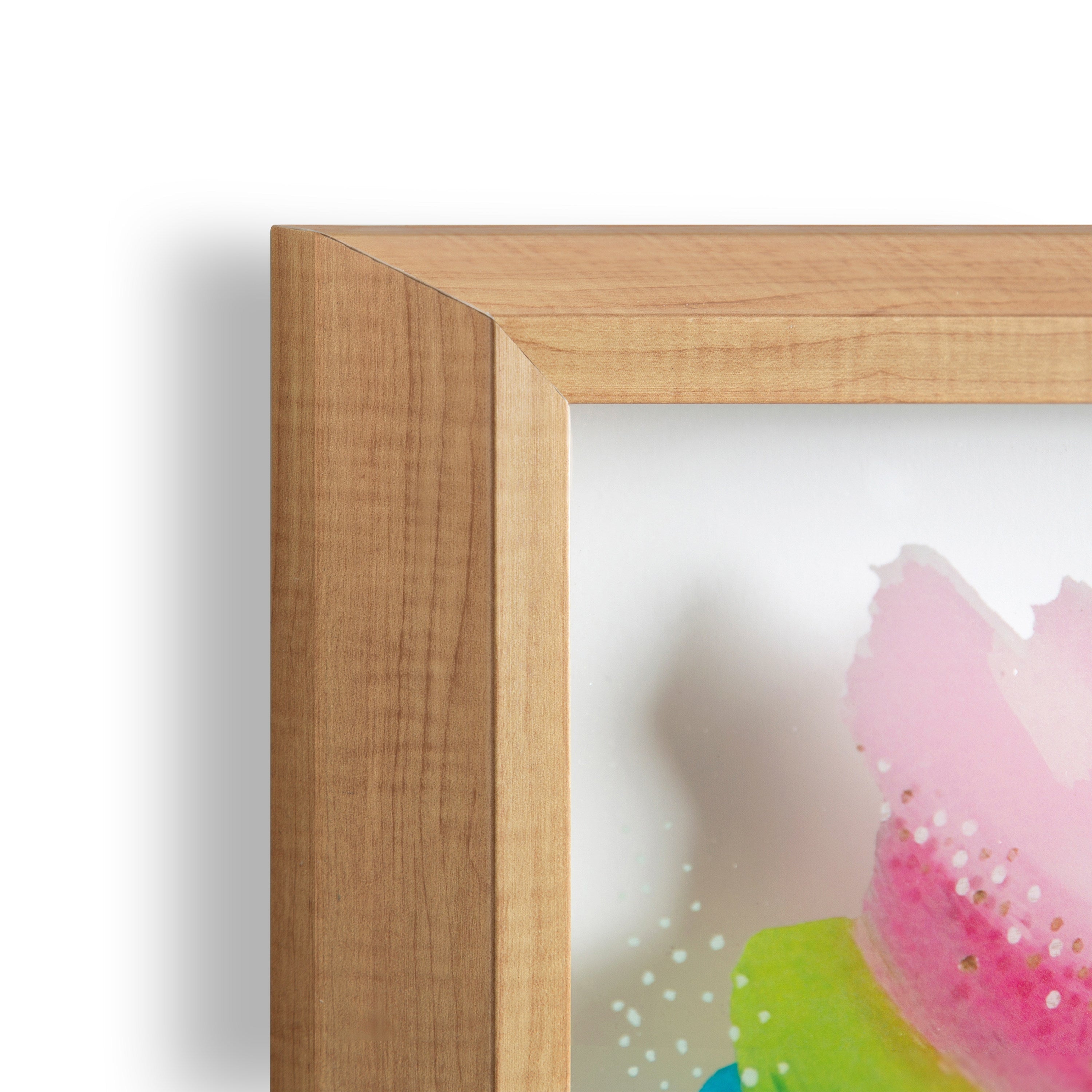 Blake Bright Abstract Framed Printed Art by Jessi Raulet of Ettavee