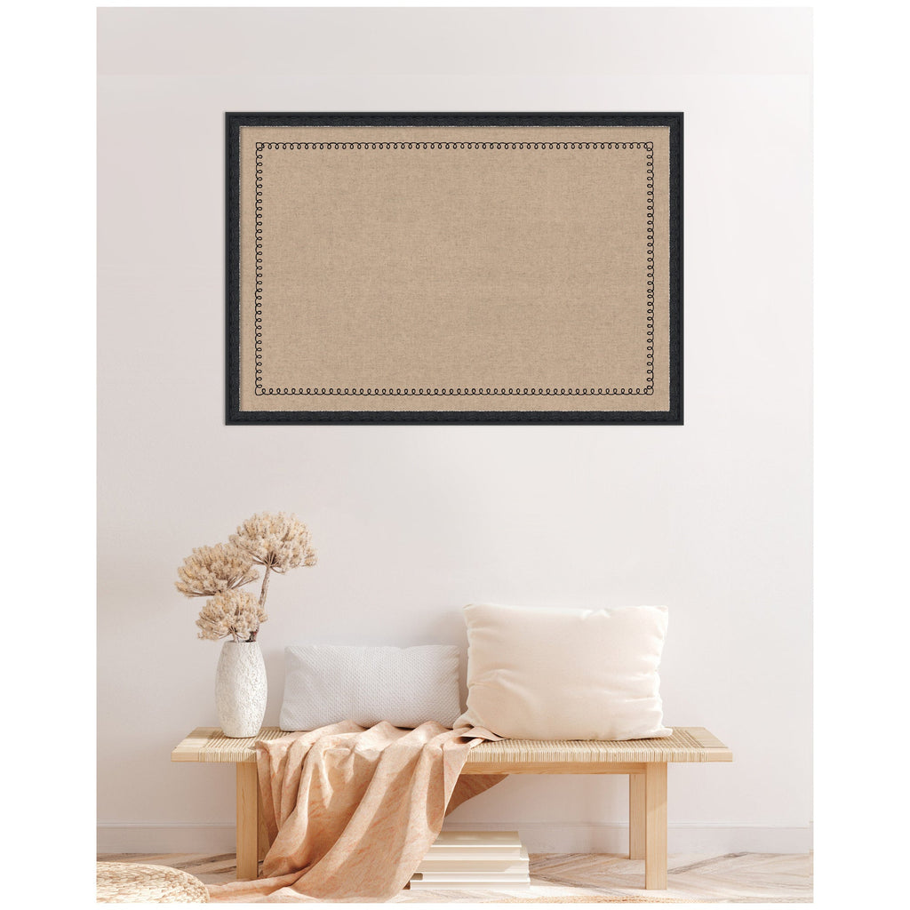 Pinboard Black Scallop Print