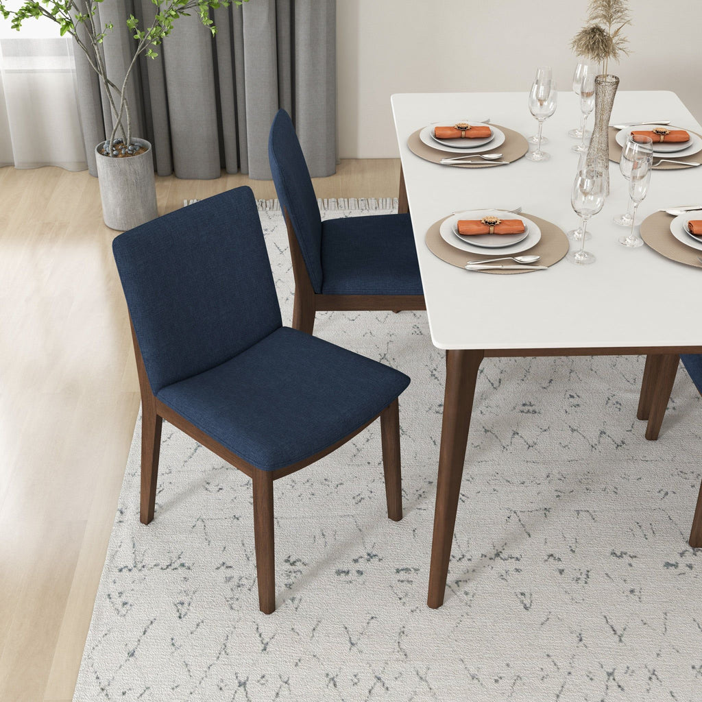 Laura Curved-Back Dining Chairs - Set of 2