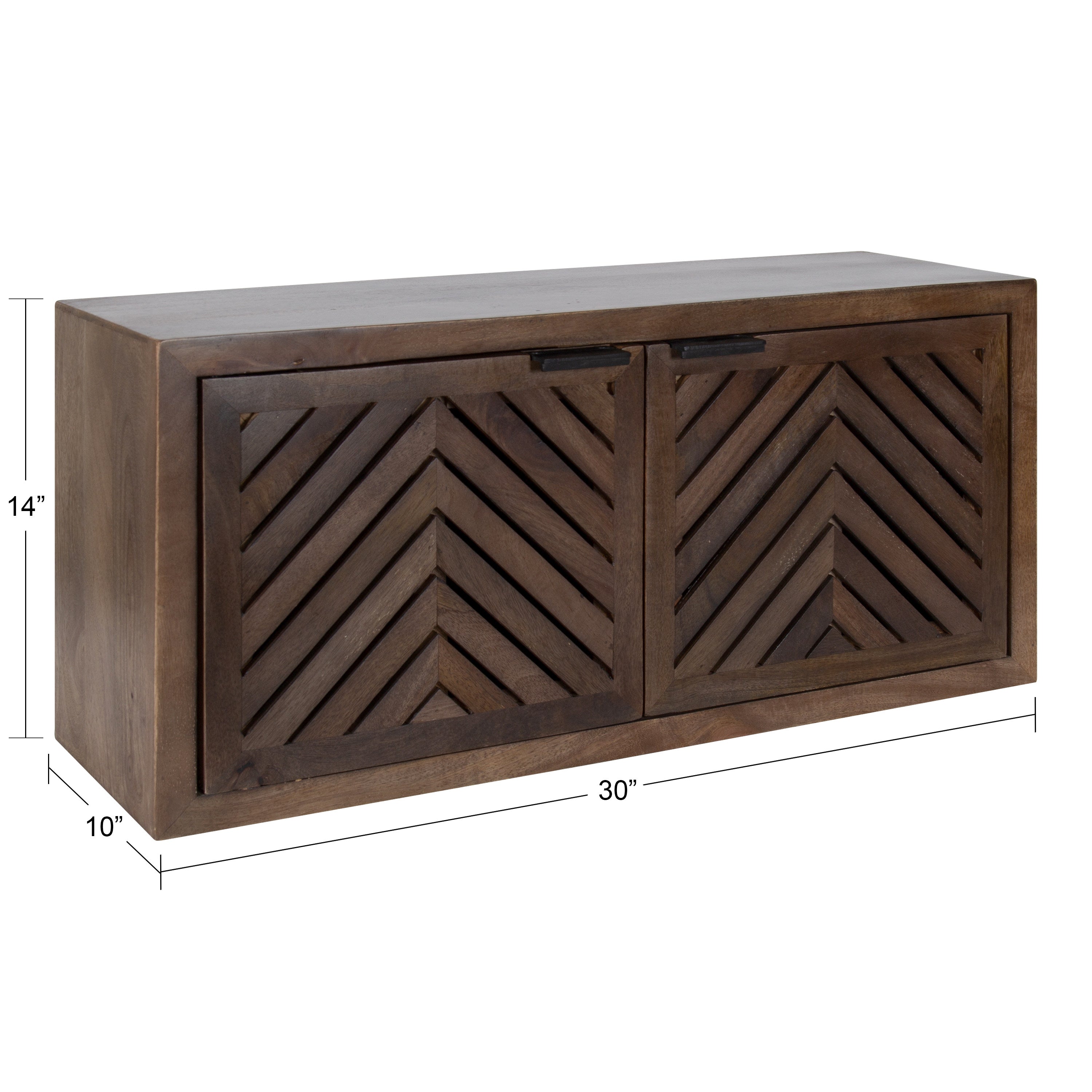 Mezzeta Decorative Wood Wall Cabinet