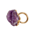 Royal Amethyst Napkin Rings (Set of 2)