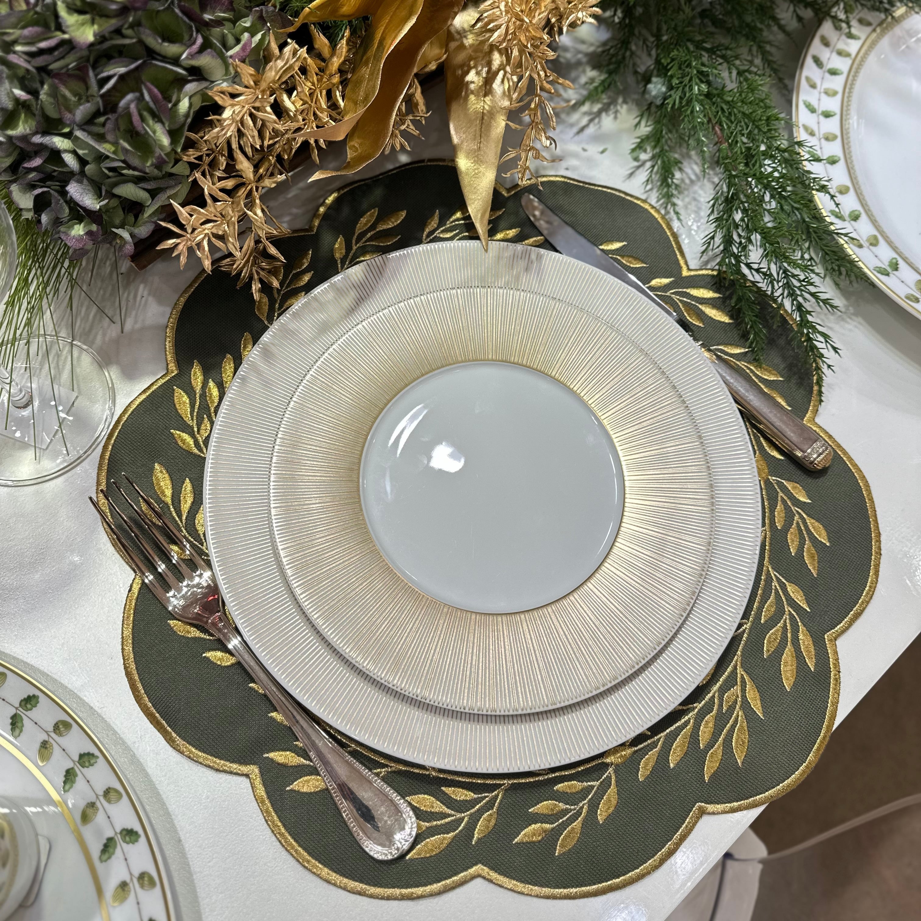 Green Olives Placemats (Set of 2)