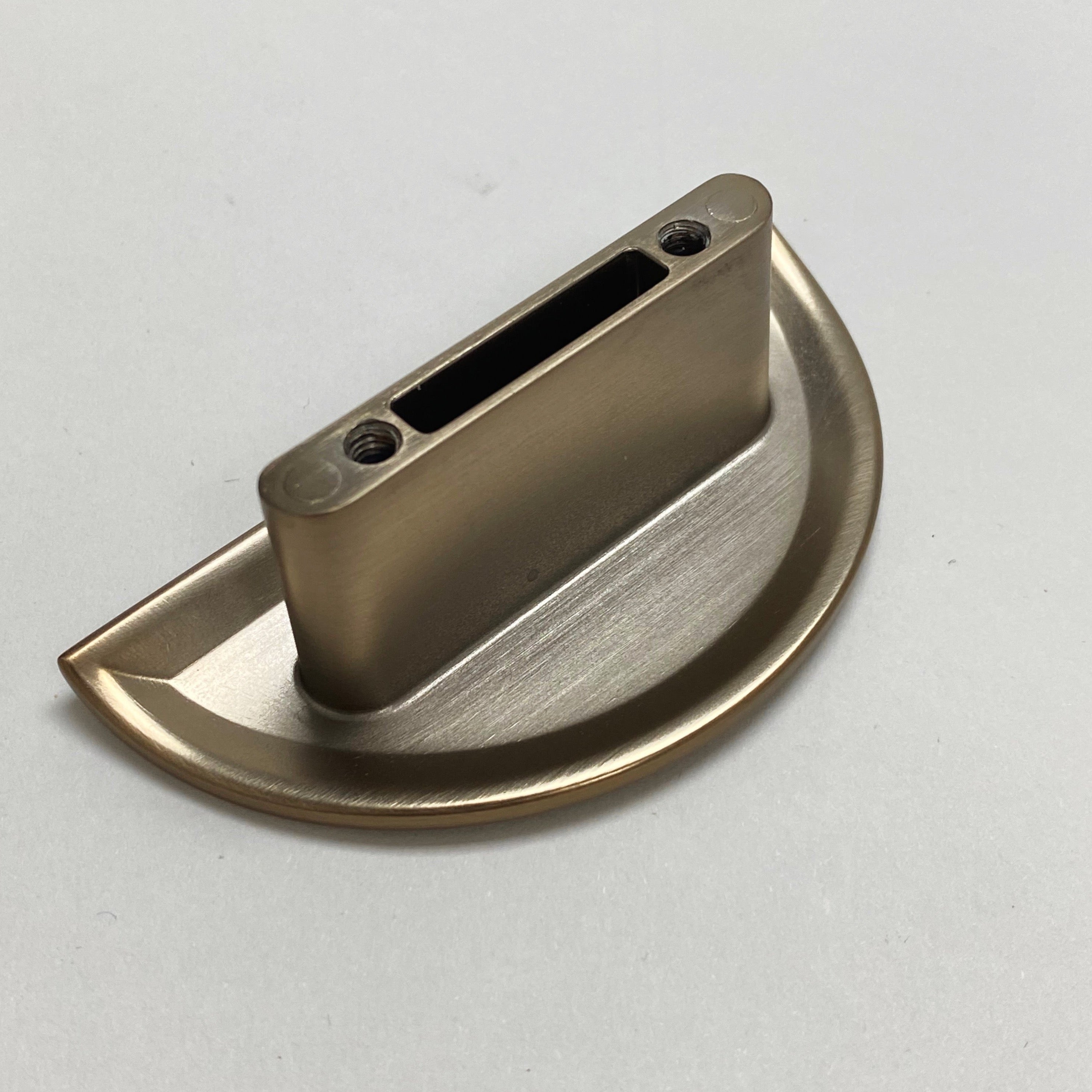 Brushed Bronze "Horizon" Semi-circle Drawer Pulls