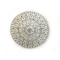 Mud Cloth Natural Platter - 10"