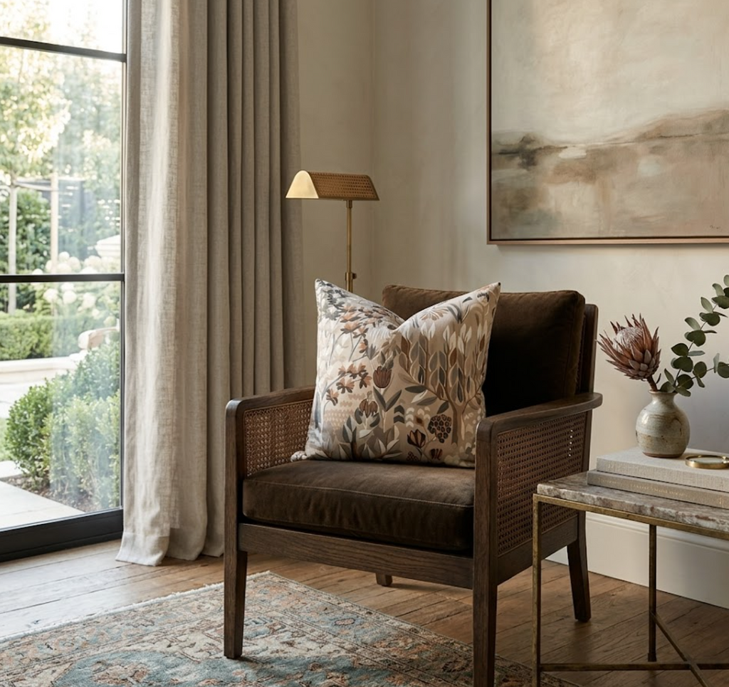 Alpine Pillow Cover in Birch, Thibaut Pillows