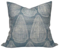 Artemis Distressed Pillow Cover in Lake Blue, Susan Connor Textiles