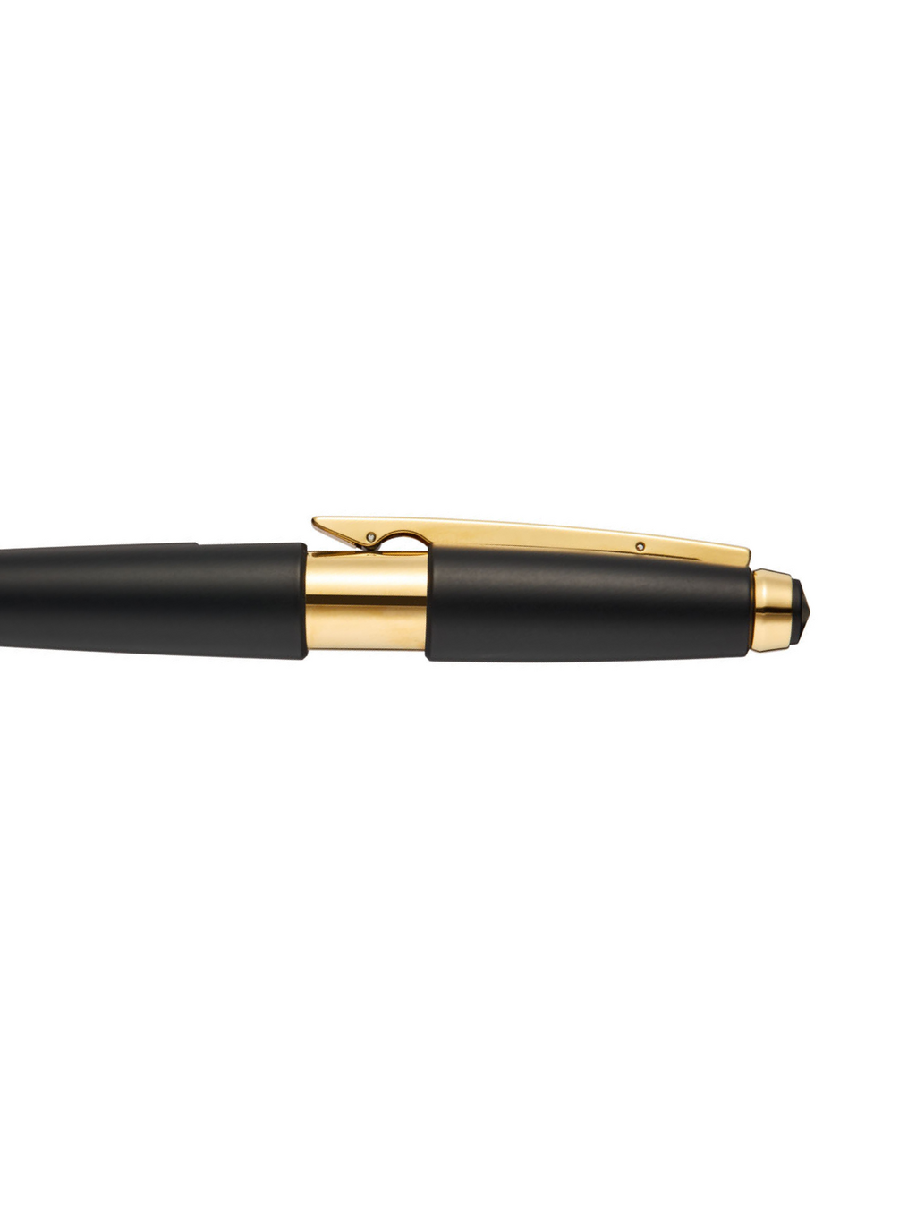 Cross Edge Matte Black & Gold Rollerball Pen