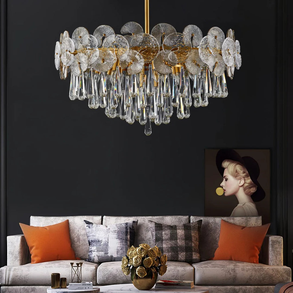 Atlas Crystal Chandelier