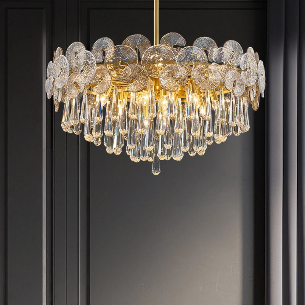 Atlas Crystal Chandelier