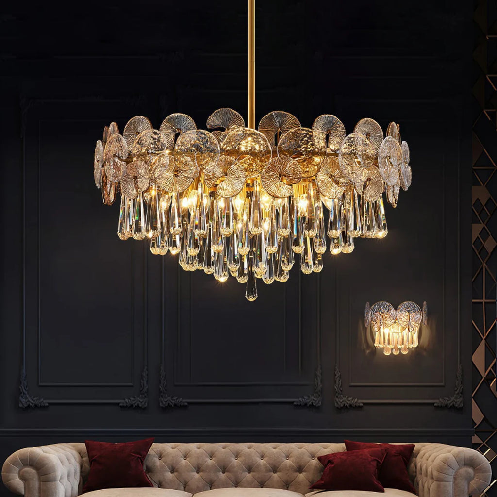 Atlas Crystal Chandelier