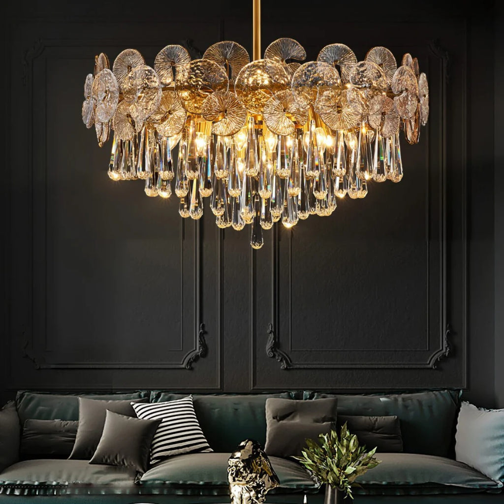 Atlas Crystal Chandelier