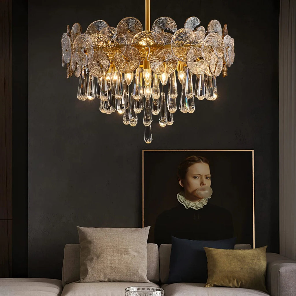 Atlas Crystal Chandelier
