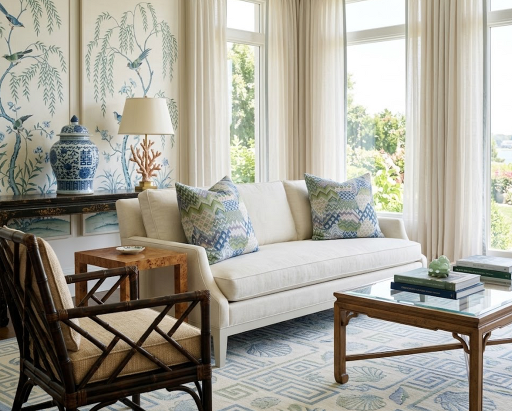 Avalon Pillow Cover in Spring, Thibaut Pillows