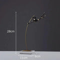 Abstract Acrobat Hanging Ring Sculpture