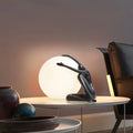 Abstract Character Round Table Lamp