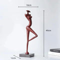 Abstract Metal Female Sculptures for Your Modern Home Decor