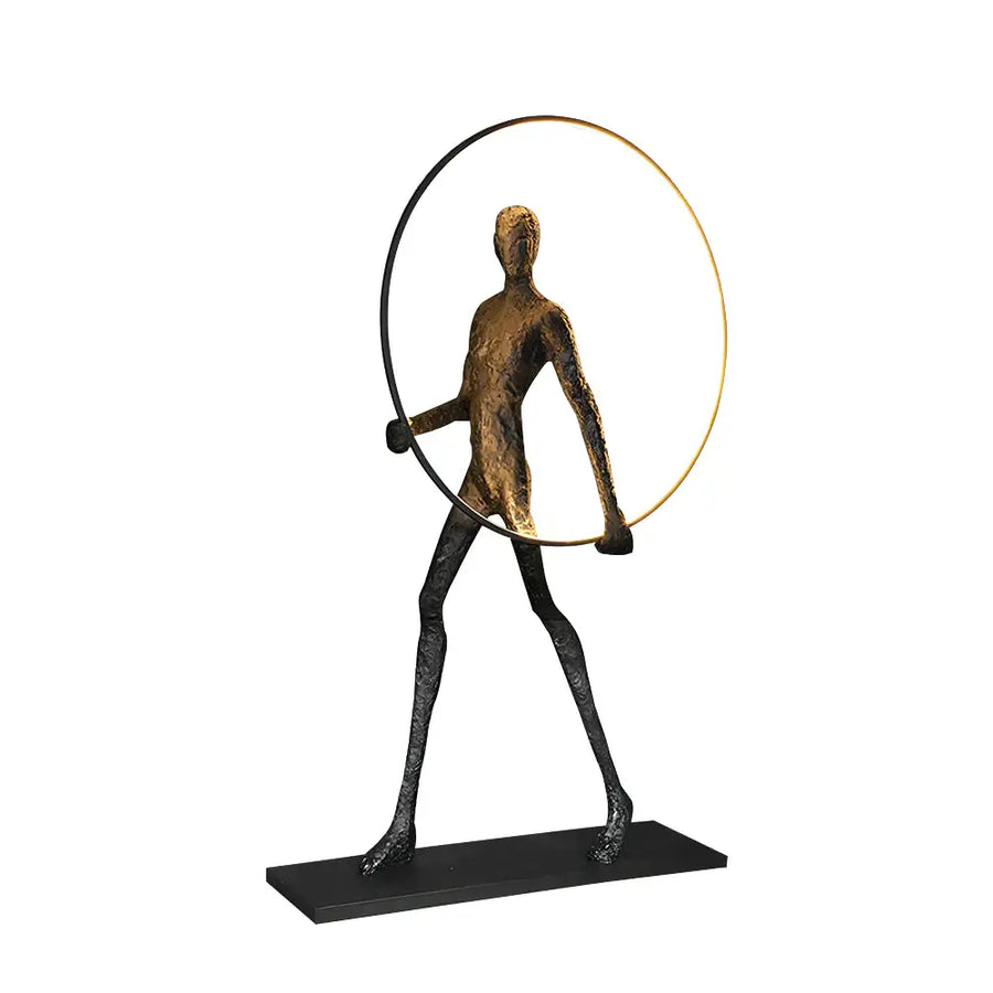 Aeon Sculptural Figure Floor Lamp