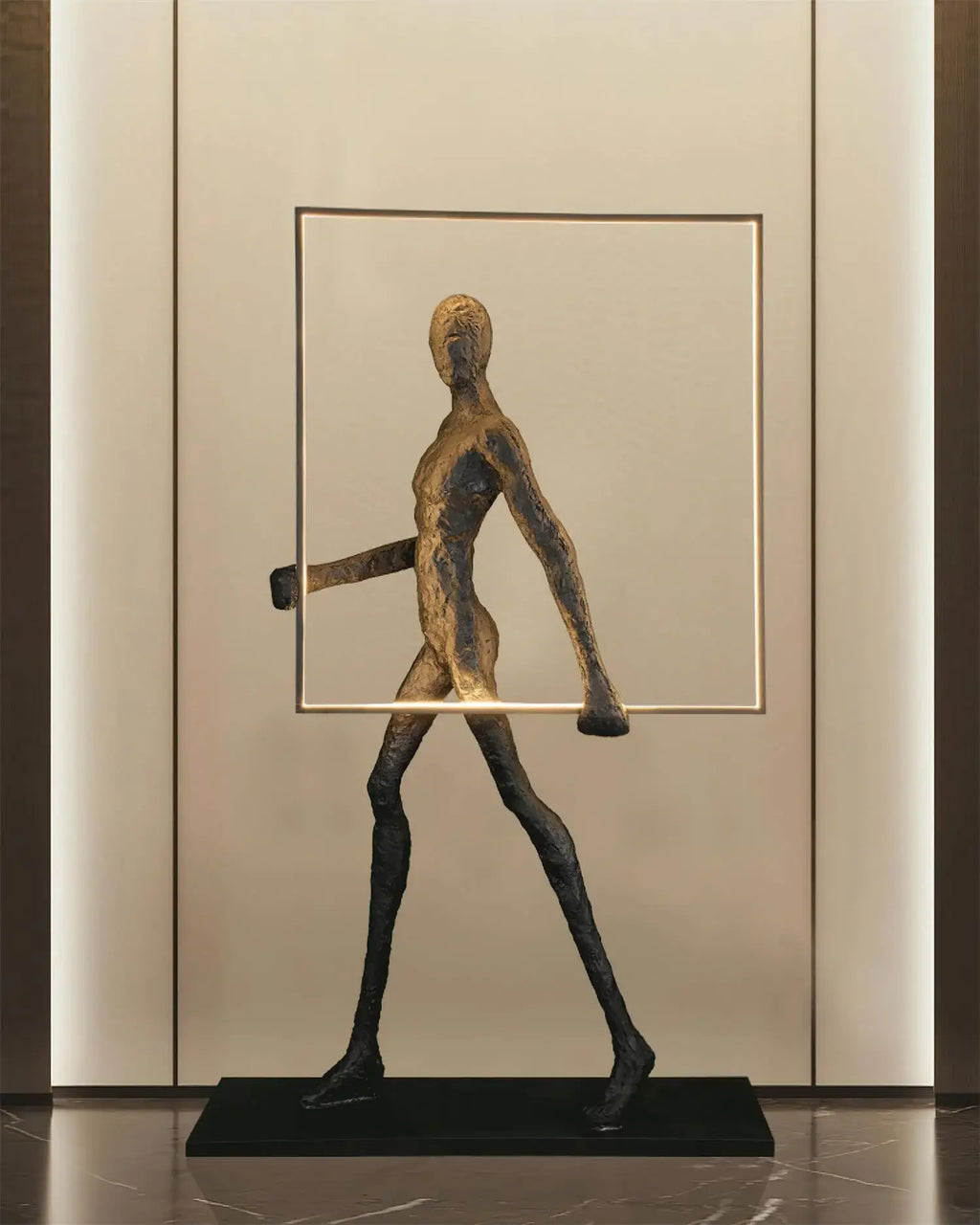 Aeon Sculptural Figure Floor Lamp