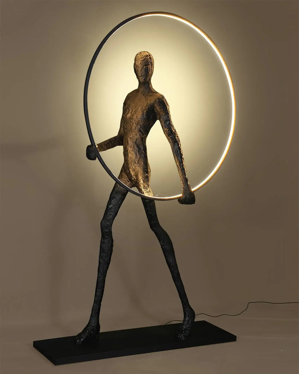 Aeon Sculptural Figure Floor Lamp