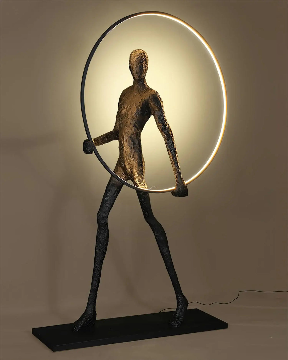 Aeon Sculptural Figure Floor Lamp
