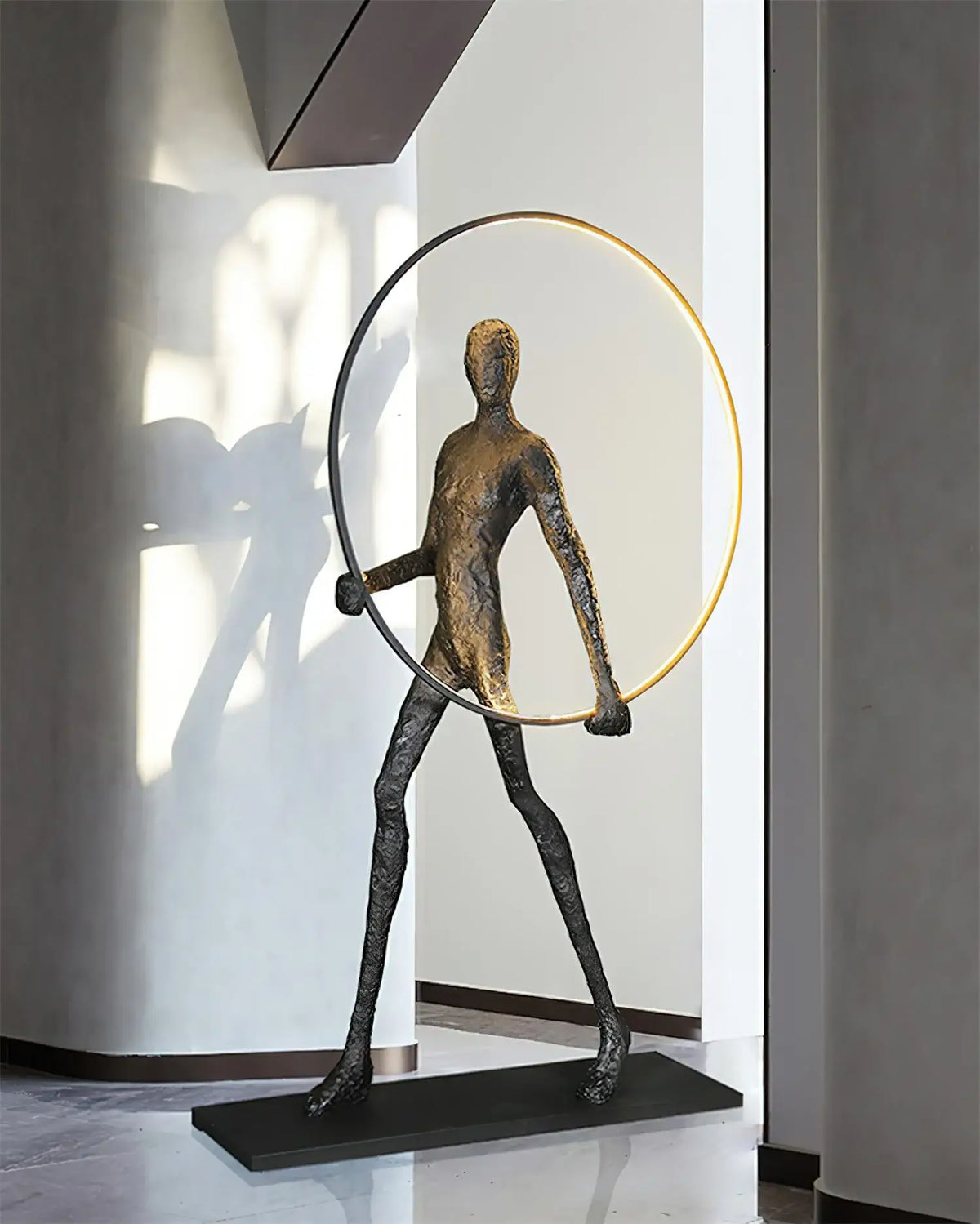 Aeon Sculptural Figure Floor Lamp
