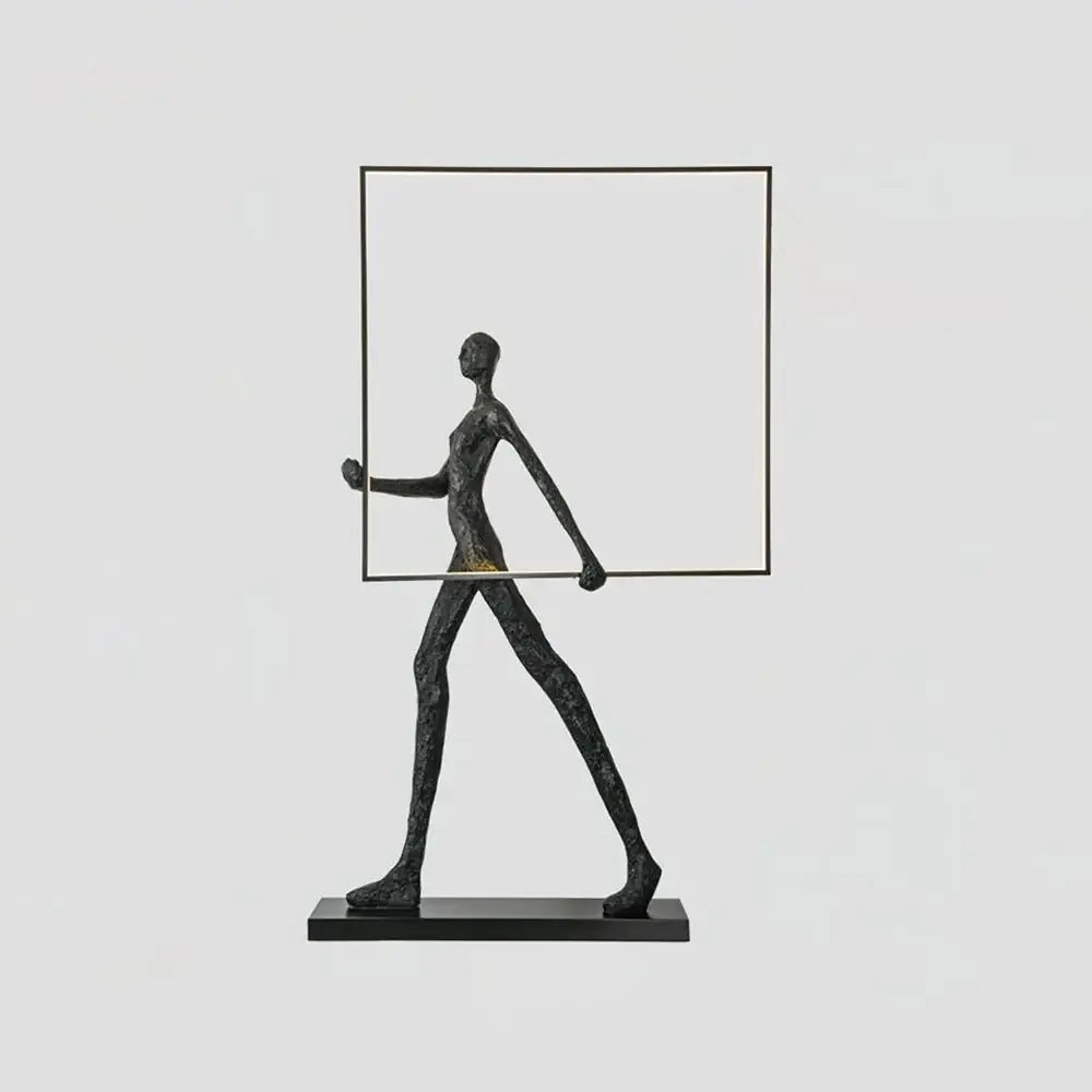 Aeon Sculptural Figure Floor Lamp
