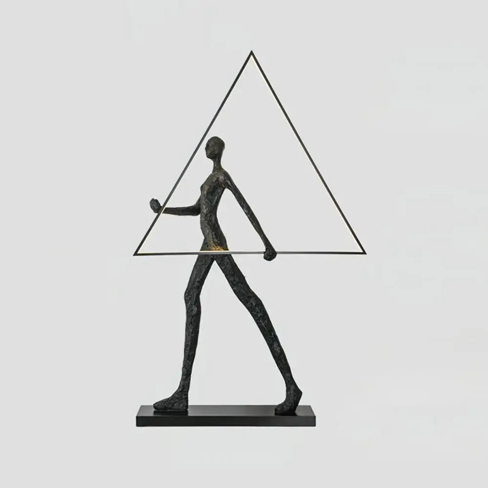 Aeon Sculptural Figure Floor Lamp