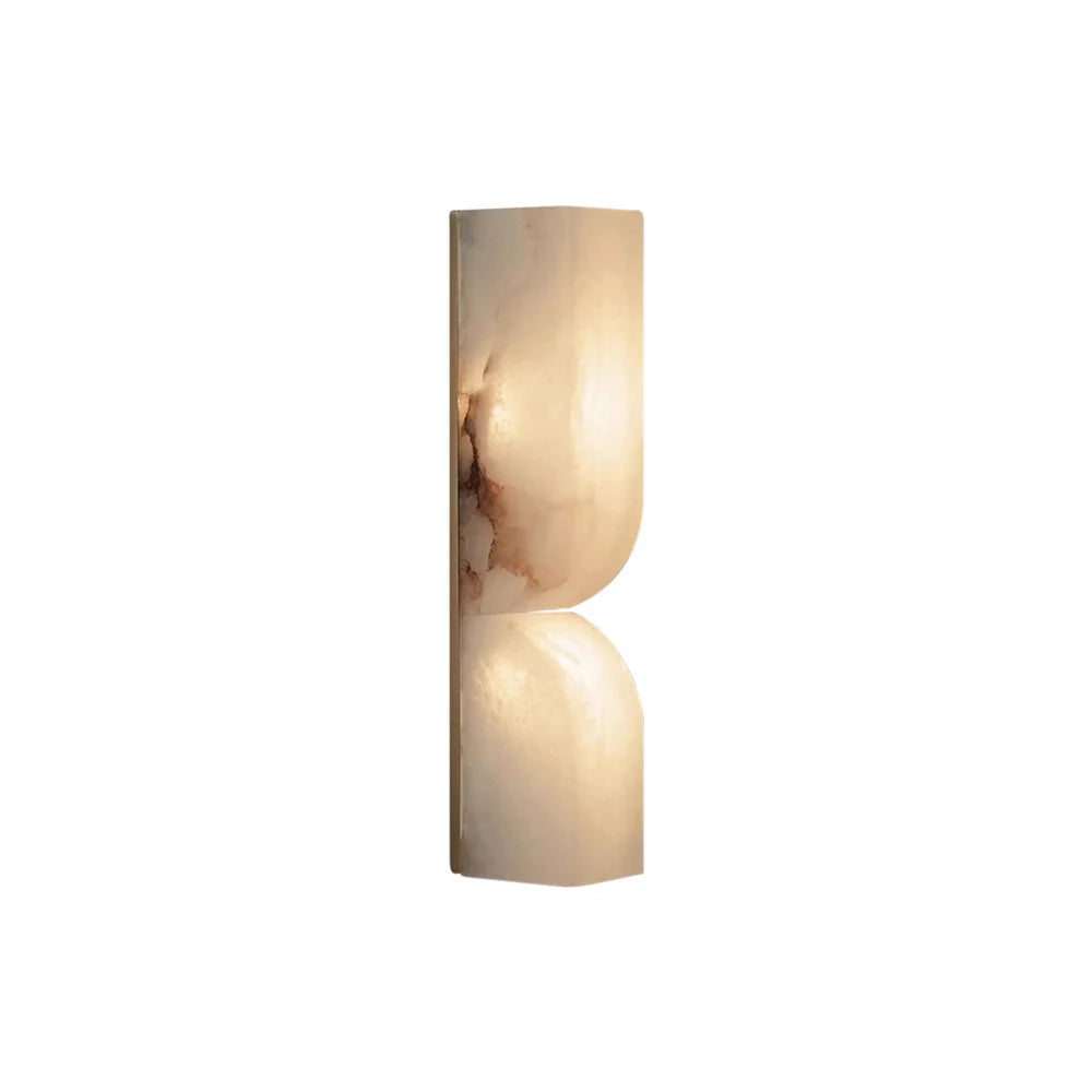 Alabaster Essence Rectangle Wall Sconce