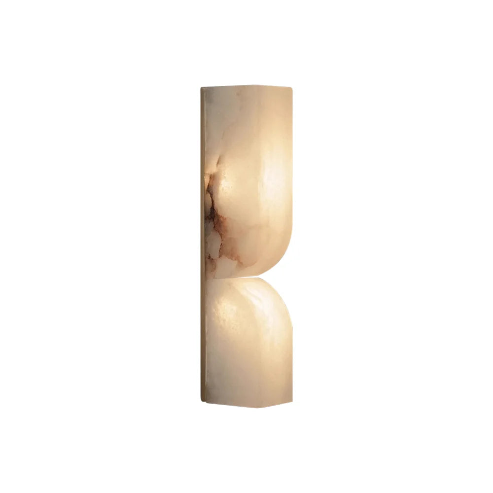 Alabaster Essence Rectangle Wall Sconce