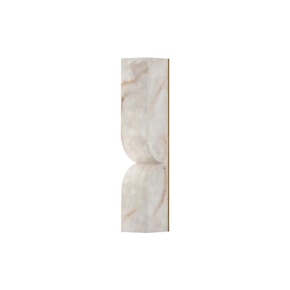 Alabaster Essence Rectangle Wall Sconce