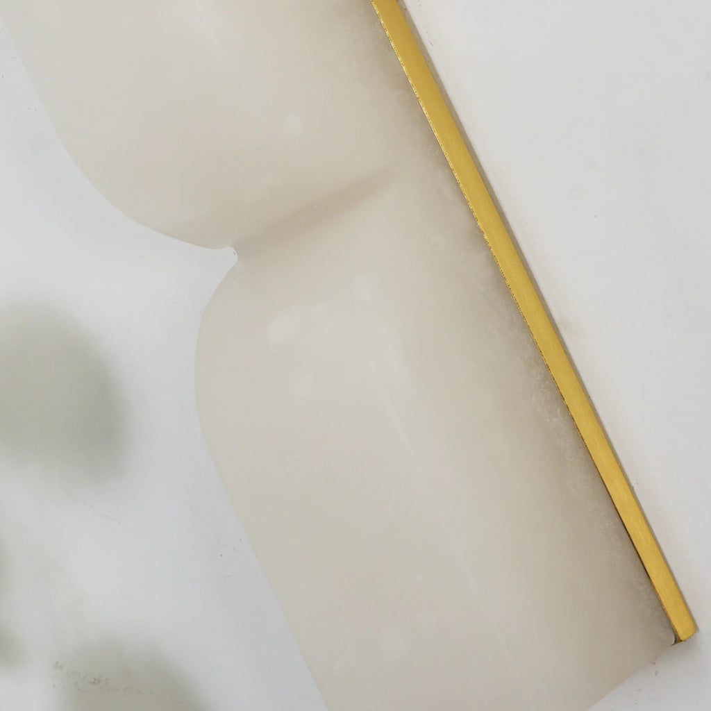 Alabaster Essence Rectangle Wall Sconce